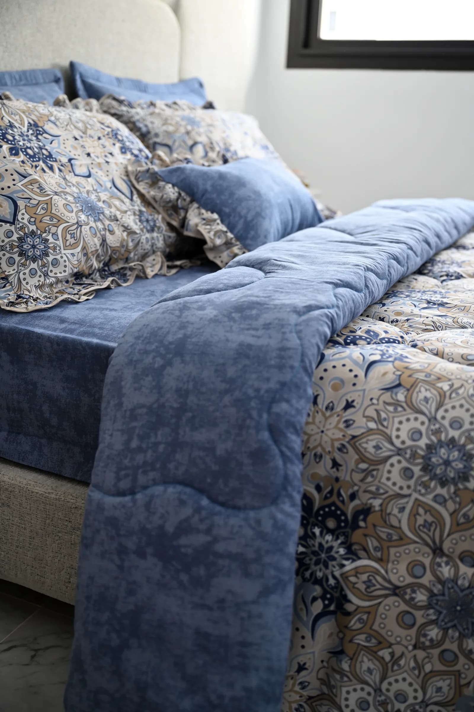Couette 2 Places (7 Pièces)  «Bluebell» | A la Page