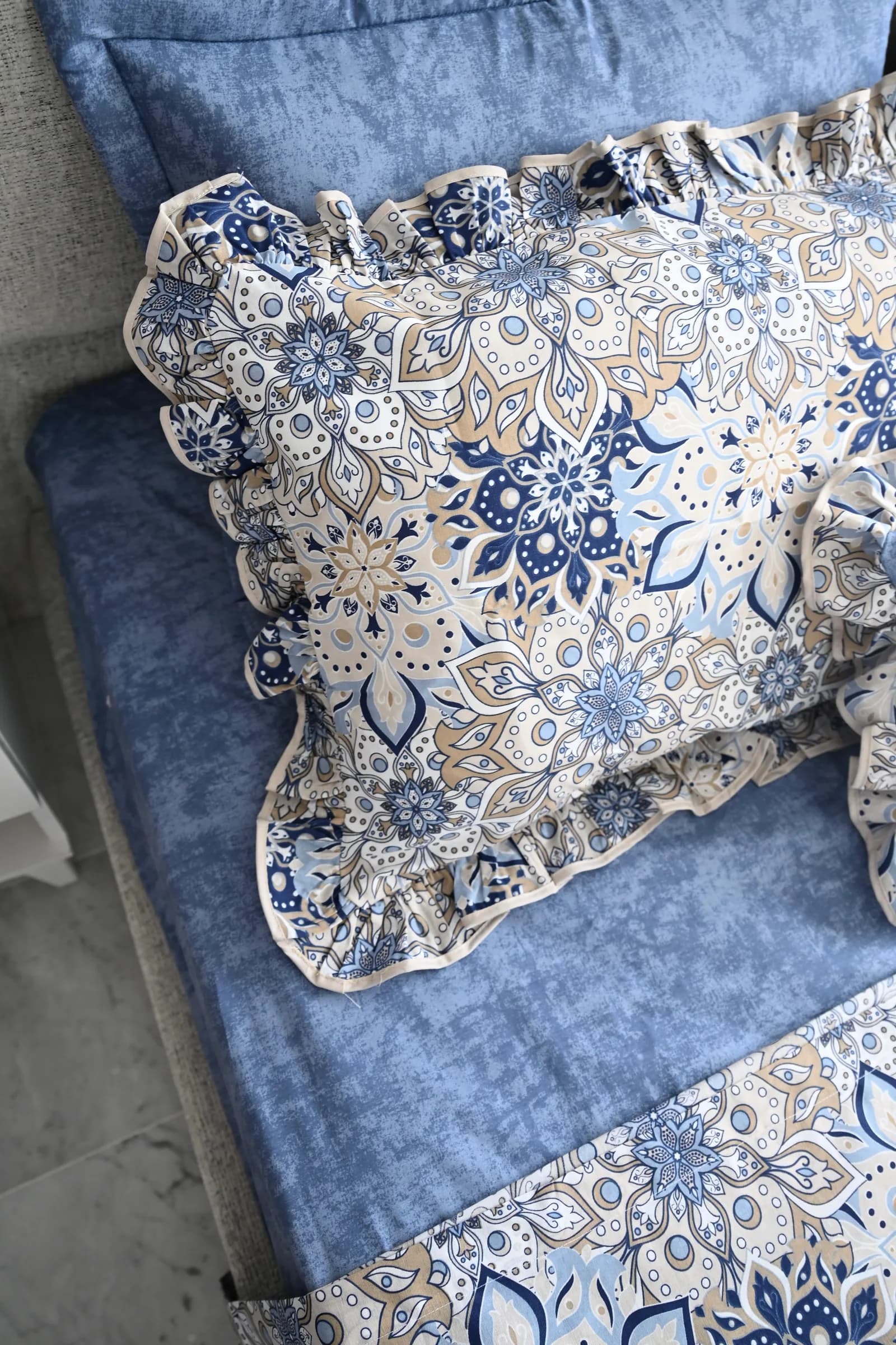 Parure de Lit (7 Pièces) «Bluebell »  | A la Page