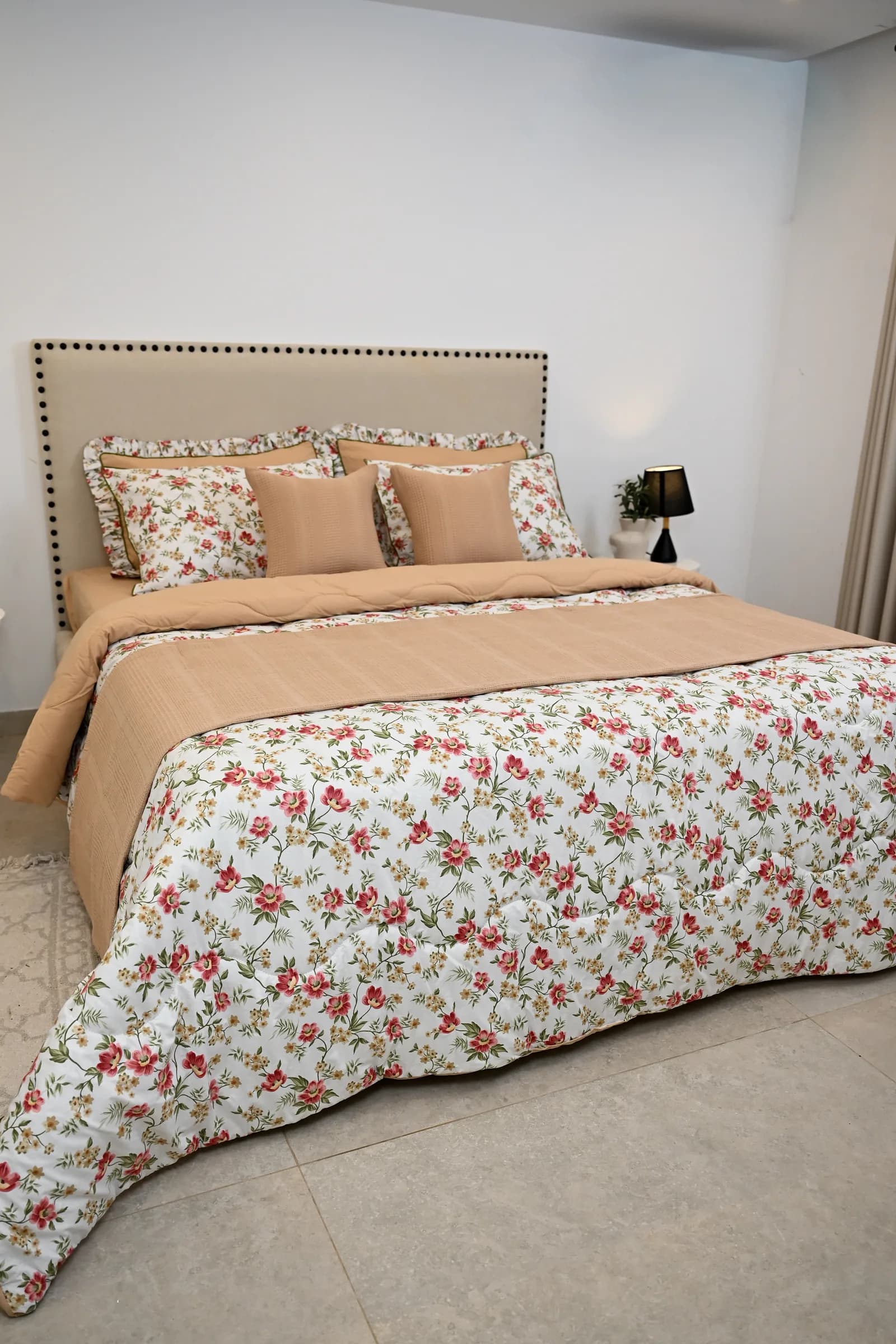 Couette 2 Places 100% Cotton (9 Pièces) « Stella » | A la Page