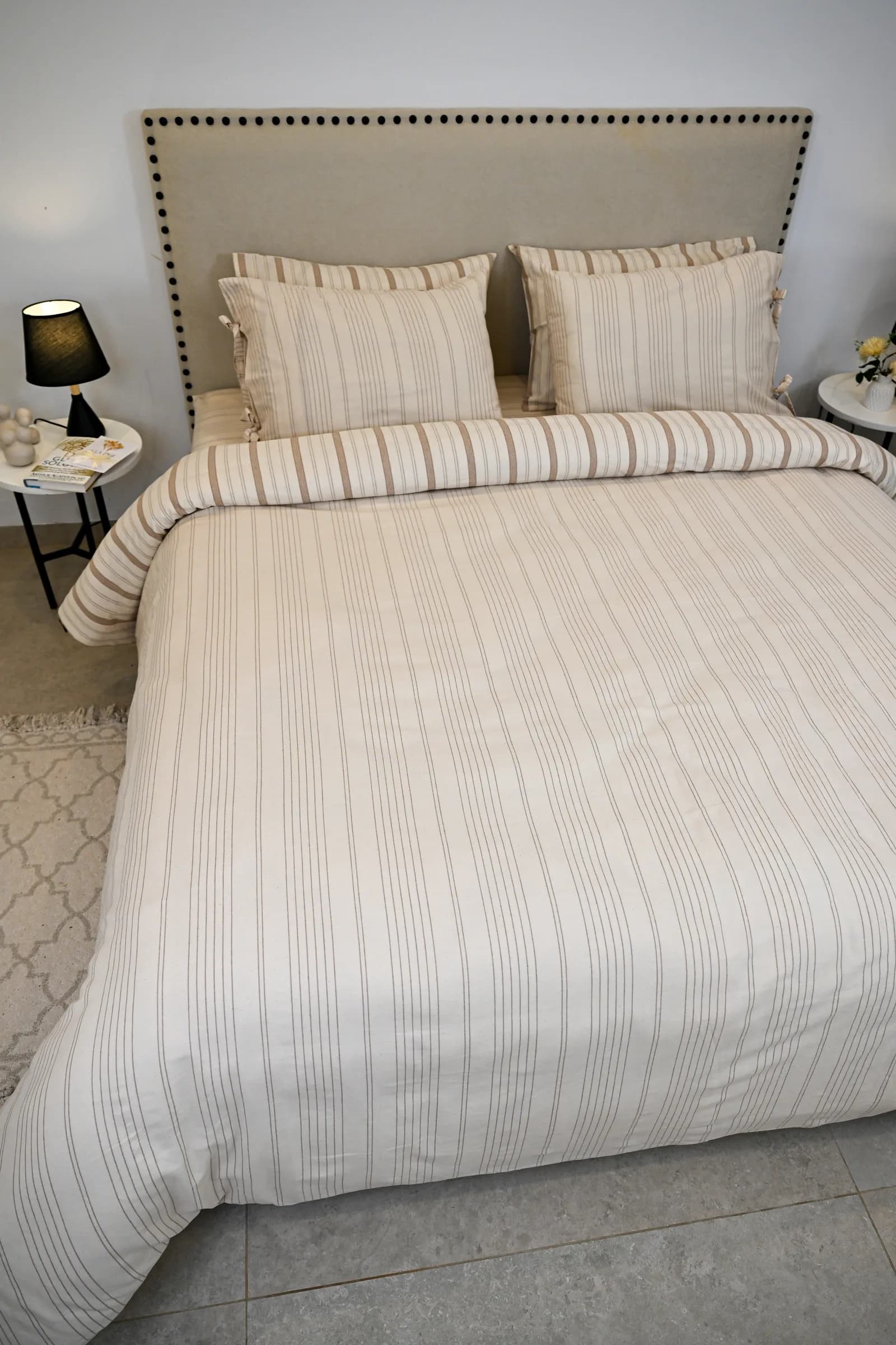 Housse de Couette (6 Pièces) « Soft Taupe »  | A la Page