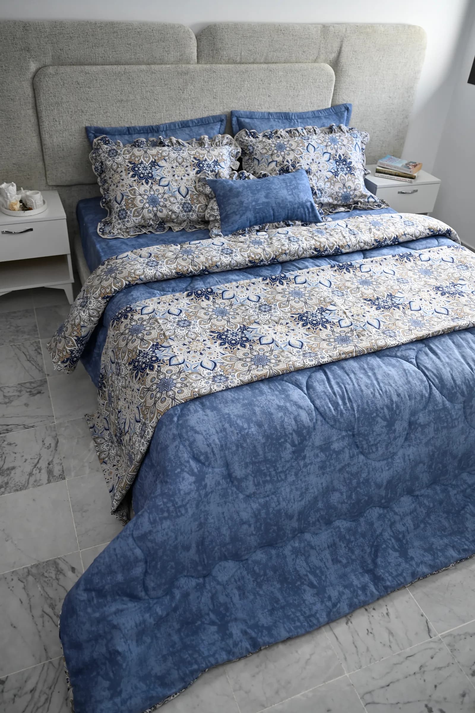 Couette 2 Places (7 Pièces)  «Bluebell» | A la Page