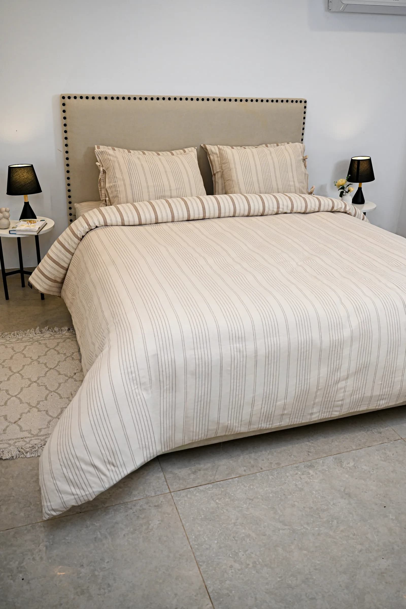 Housse de Couette (6 Pièces) « Soft Taupe »  | A la Page