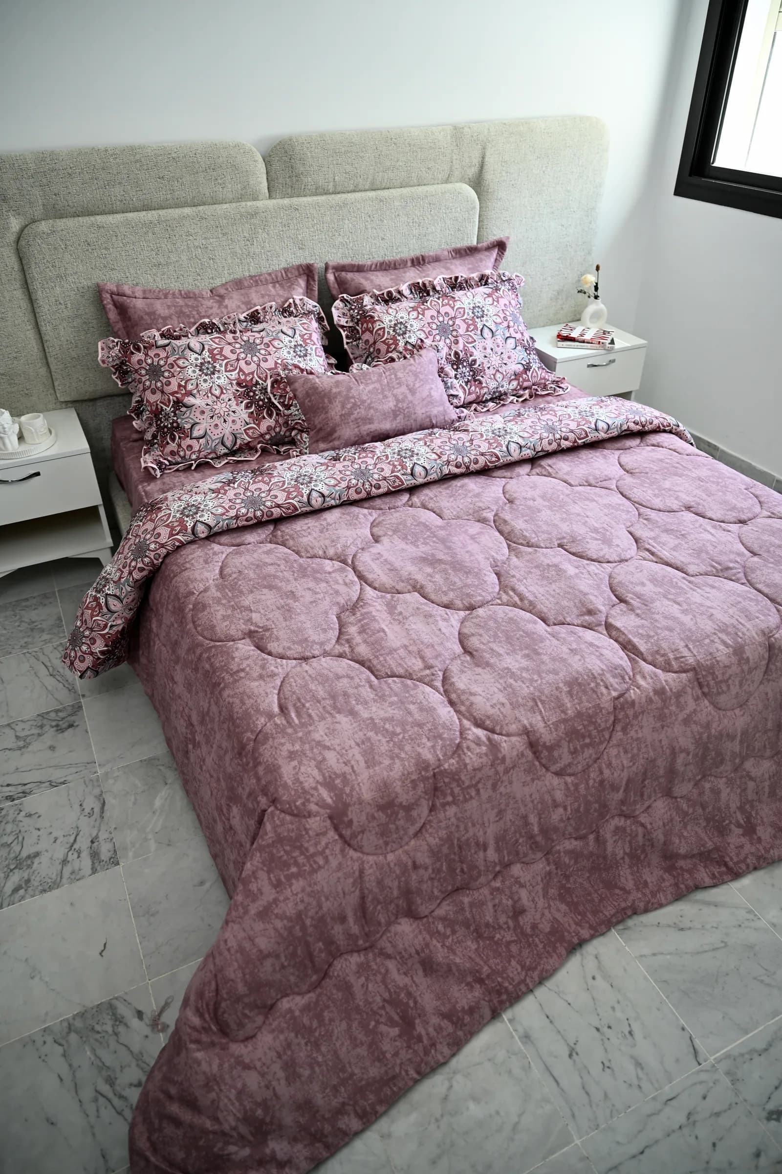 Couette 2 Places (7 Pièces)  «Rosetta» | A la Page