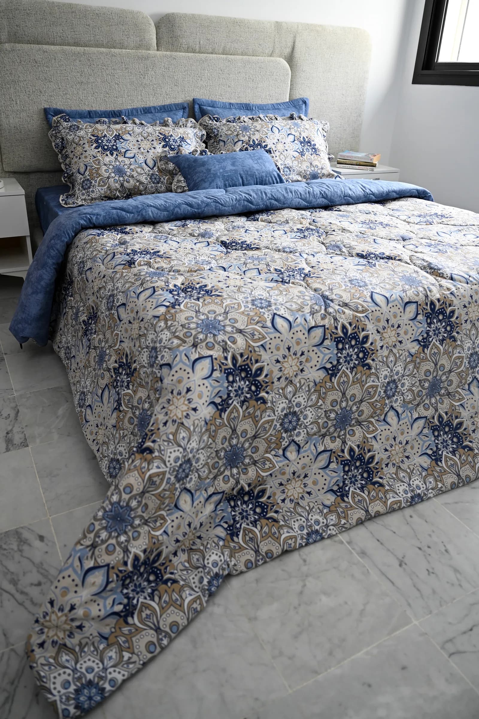 Couette 2 Places (7 Pièces)  «Bluebell» | A la Page