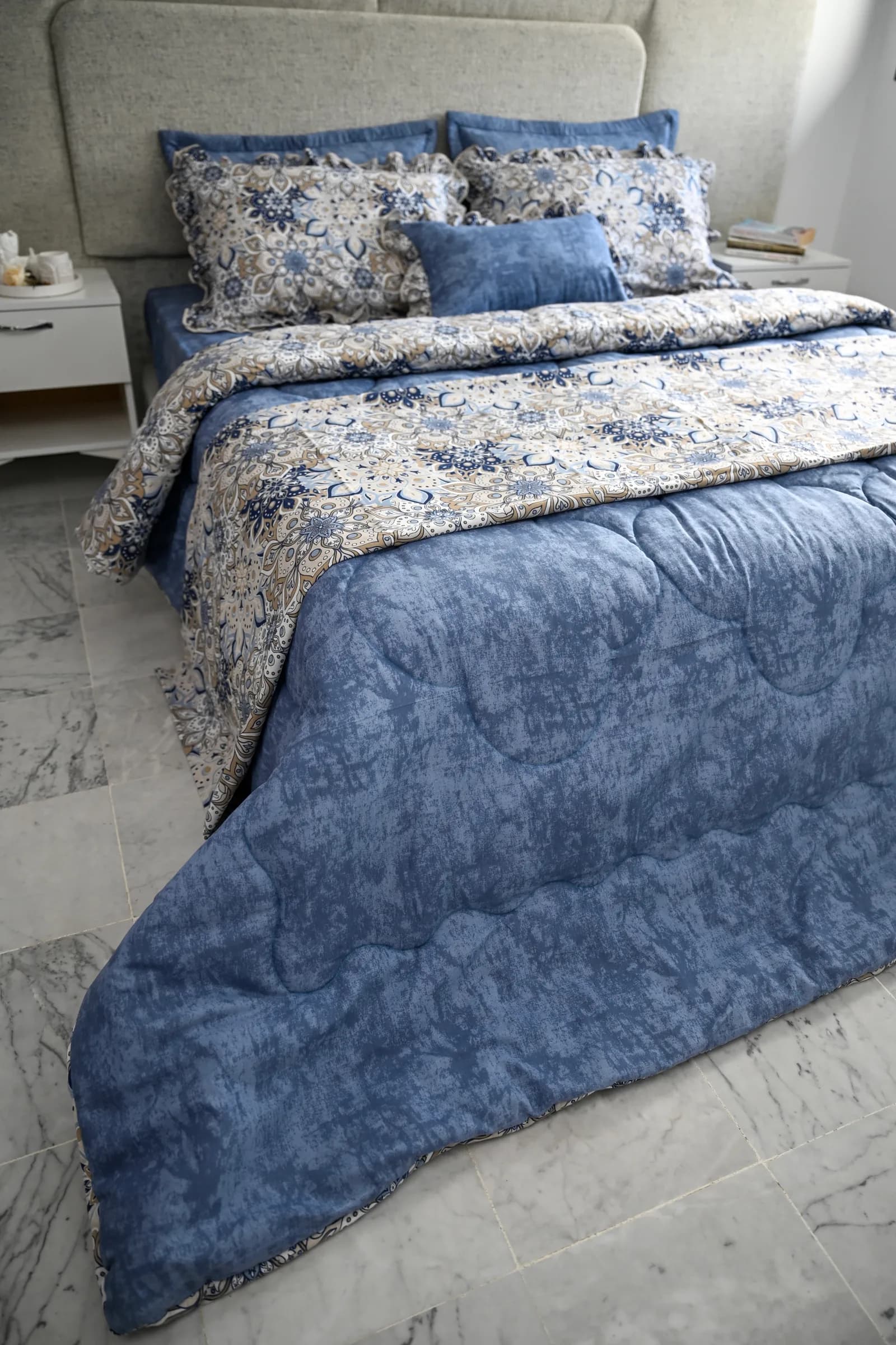 Couette 2 Places (7 Pièces)  «Bluebell» | A la Page