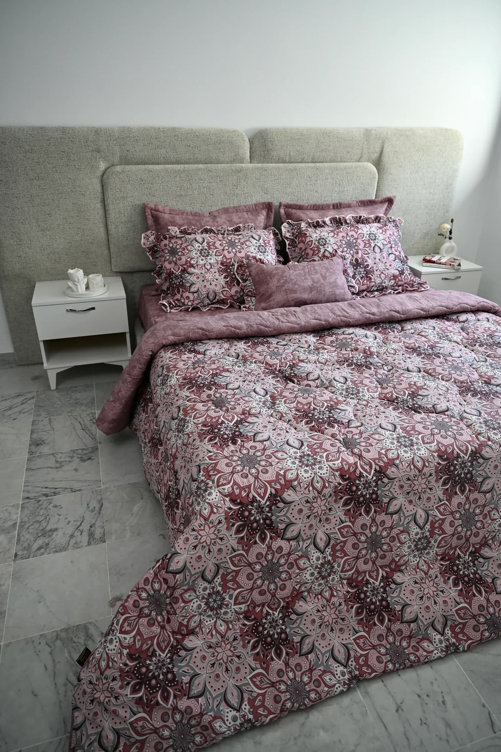 Couette 2 Places (7 Pièces) «Rosetta» | A la Page