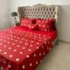 Parure de lit 7 pièces imprimée - Design
Cœurs Blancs