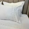 Parure de lit 6 pièces haut de gamme – Broderie élégante et tissu premium
