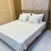 Parure de lit 6 pièces haut de gamme – Broderie élégante et tissu premium