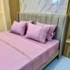 Parure de lit 6 pièces haut de gamme – Broderie élégante et tissu premium