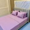 Parure de lit 6 pièces haut de gamme – Broderie élégante et tissu premium