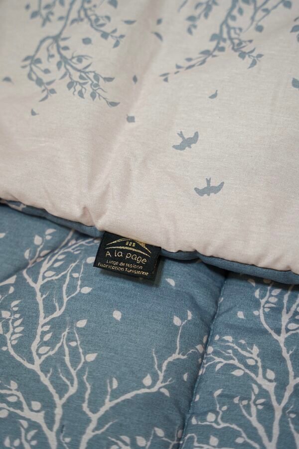 dsc01809 Couette 2 Places 7 Pièces (220x240) avec 4 Taies d'Oreiller + Coussin et Housse de Matelas - Luxe et Confort