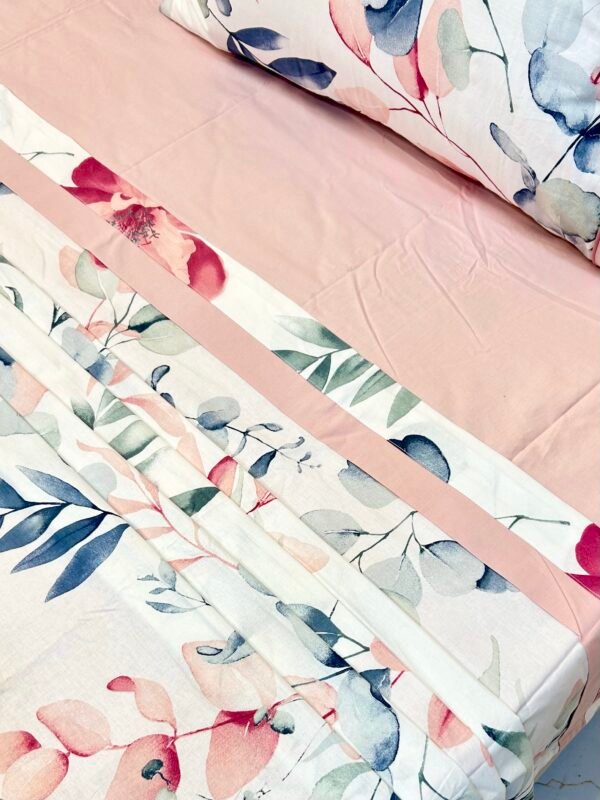 Parure de lit 2 places 100% coton – 6 pièces. Confort, élégance et qualité à prix abordable. Livraison rapide partout en Tunisie