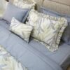 dsc01857 Couette 2 Places 7 Pièces (220x240) avec 4 Taies d'Oreiller + Coussin et Housse de Matelas - Luxe et Confort