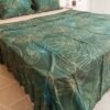 Parure de lit Satin de Coton "Tropical Green" (4 pièces) | A la Page Tunisie