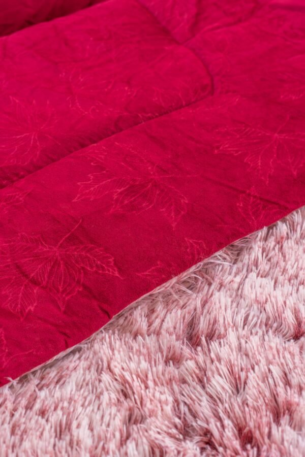 dsc00018-2 Couette Velours 2 places 240×230 cm Rose & Rouge | A la Page Tunisie