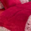 dsc00025-2 Couette Velours 2 places 240×230 cm Rose & Rouge | A la Page Tunisie