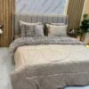 img_2591-2 Couette Velours 2 places 240×230 cm Beige & Marron | A la Page Tunisie