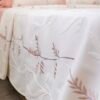 Parure de lit Haute Gamme  Jacquard Brodé "Rêve de Rose" (7 pièces) | A la Page