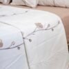 Parure de Lit Haute Gamme  Jacquard Brodé  "Cherry Blossom" (8 Pièces) | A la Page