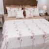 Parure de Lit Haute Gamme  Jacquard Brodé  "Cherry Blossom" (8 Pièces) | A la Page