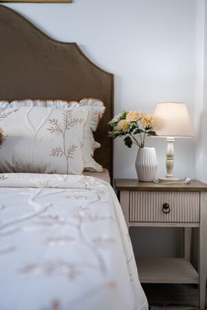 Parure de Lit Haute Gamme  Jacquard Brodé "Palais Royal" (7 Pièces) | A la Page