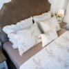 Parure de Lit Haute Gamme  Jacquard Brodé "Palais Royal" (7 Pièces) | A la Page