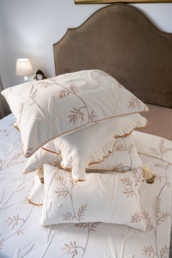 Parure de Lit Haute Gamme  Jacquard Brodé "Palais Royal" (7 Pièces) | A la Page