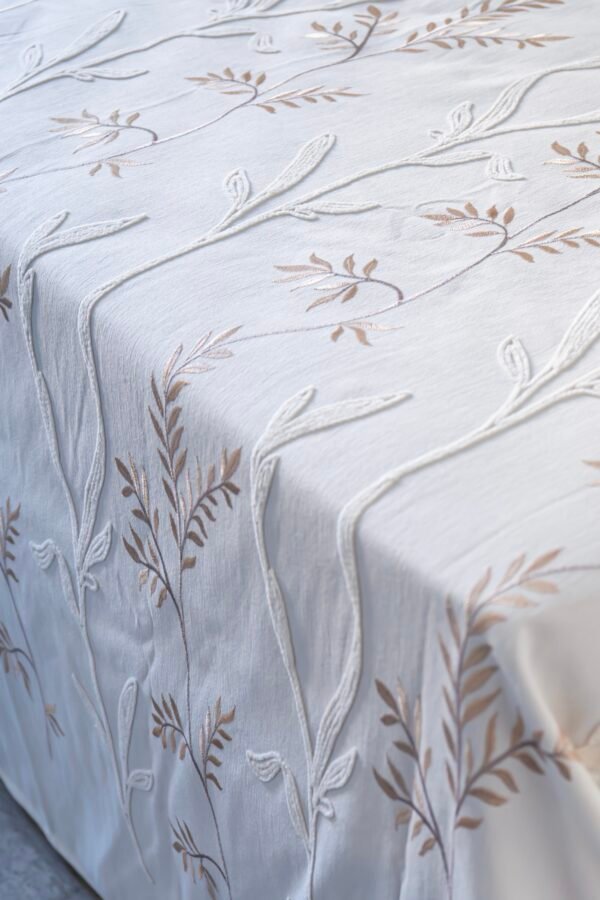 Parure de Lit Haute Gamme  Jacquard Brodé "Palais Royal" (7 Pièces) | A la Page