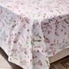 Parure de Lit 100% Coton "Rosalie" Floral Épuré (Pack 6 Pièces) | A la Page