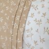 Parure de Lit 100% Coton "Sienna" Beige Végétal (Pack 6 Pièces) | A la Page