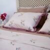 Parure de Lit 100% Coton "Asala" avec Dentelle (Pack 6 Pièces) | A la Page