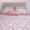 Parure de Lit Jardin rosé – Pack 7 ou 10 Pièces