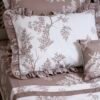 Parure de Lit Beige chic–  7 ou 10 Pièces