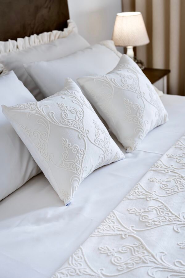 Parure de Lit Jacquard " Clair de Lune" (Pack 8 Pièces) | A la Page
