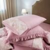 Parure de Lit Jacquard "Arabesque Romance" (Pack 8 Pièces) | A la Page